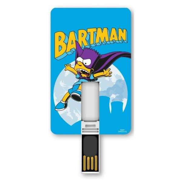 Silver Ht The Simpsons Bartman 8 Gb